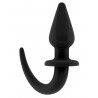 Ouch! Puppy Play Plug Queue de chien Puppy Plug 9 x 4cm Noir